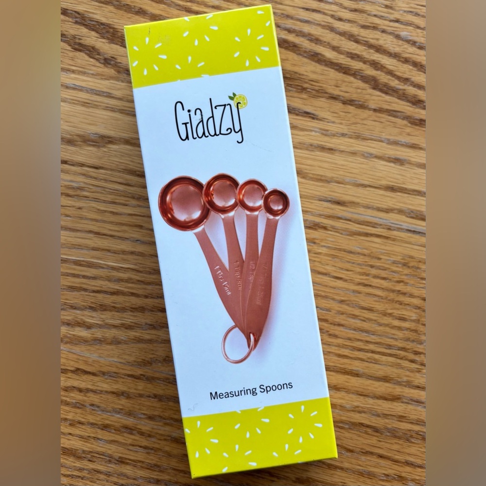 Giadzy Copper Measuring Spoons